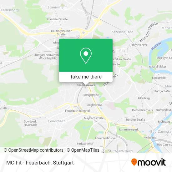 MC Fit - Feuerbach map