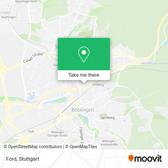 Ford map