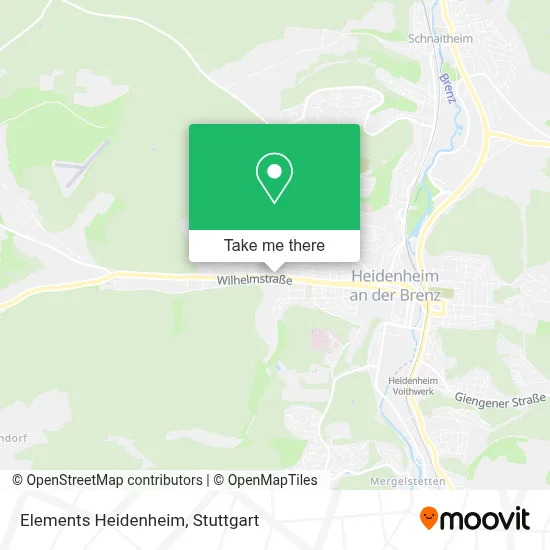 Elements Heidenheim map