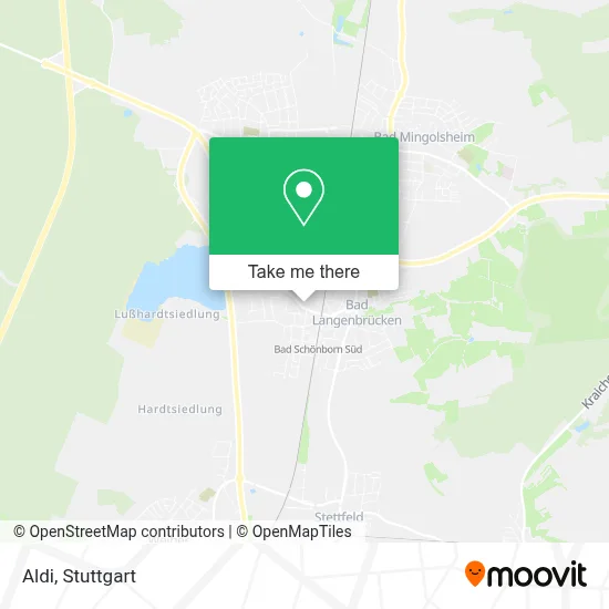 Aldi map