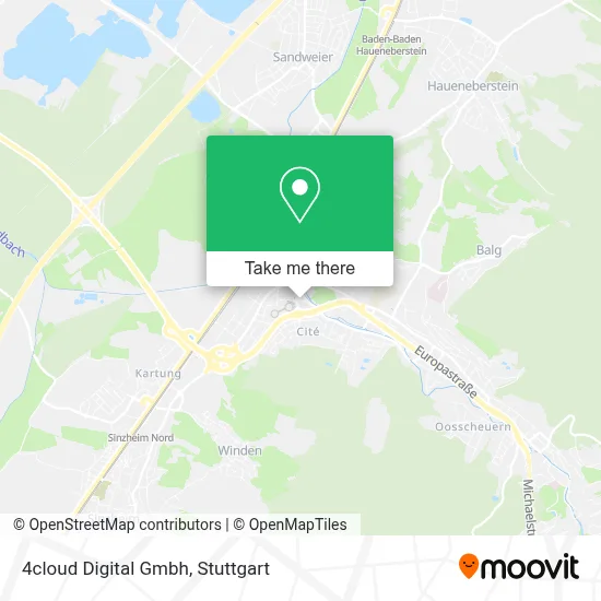 4cloud Digital Gmbh map