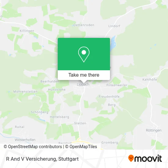 R And V Versicherung map