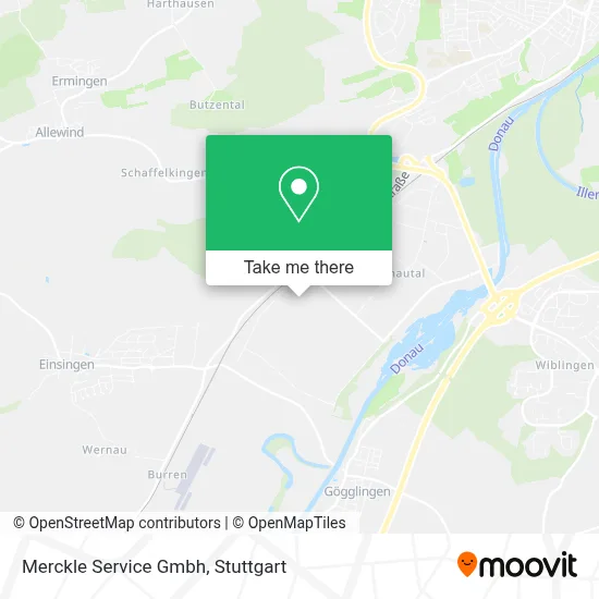 Merckle Service Gmbh map