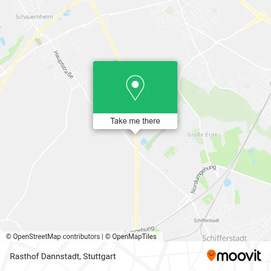 Rasthof Dannstadt map