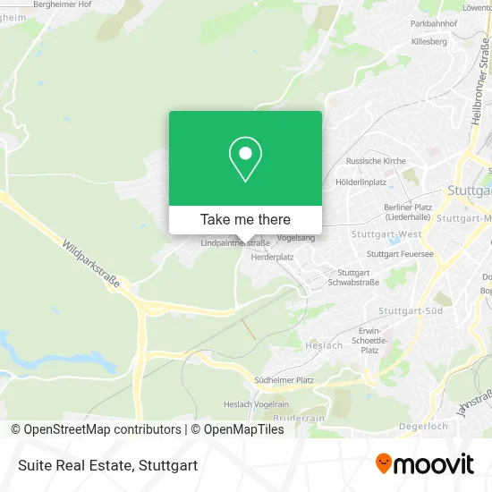 Suite Real Estate map