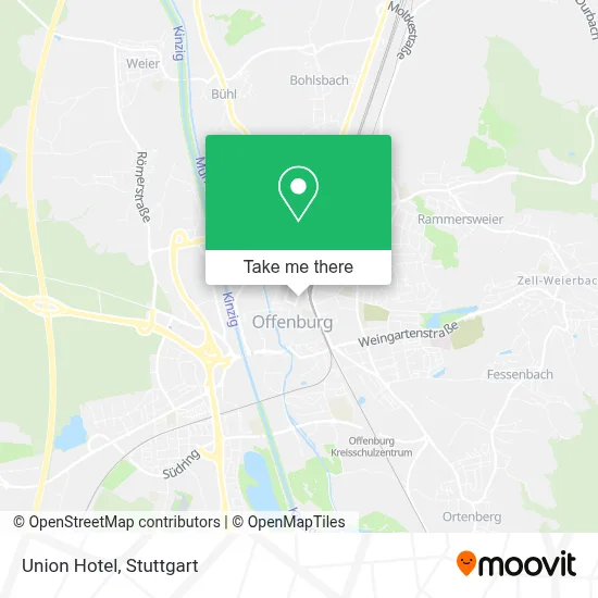 Hotel Union map