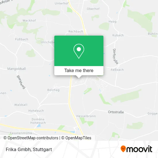 Frika Gmbh map