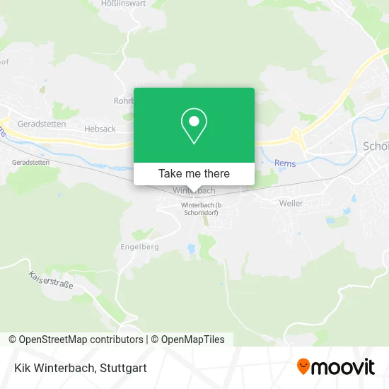 Kik Winterbach map