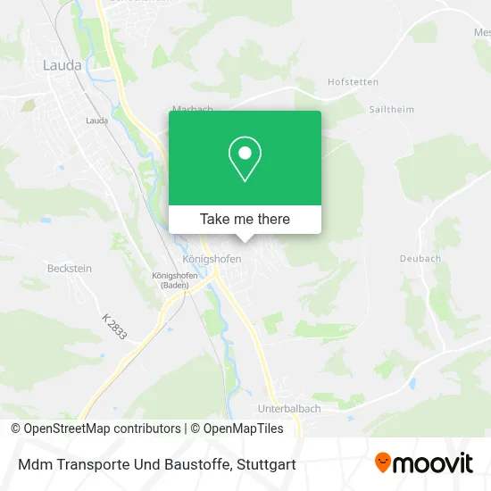Mdm Transporte Und Baustoffe map
