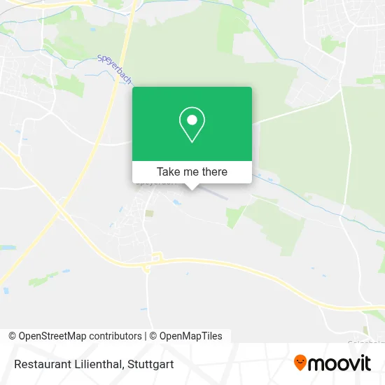 Restaurant Lilienthal map