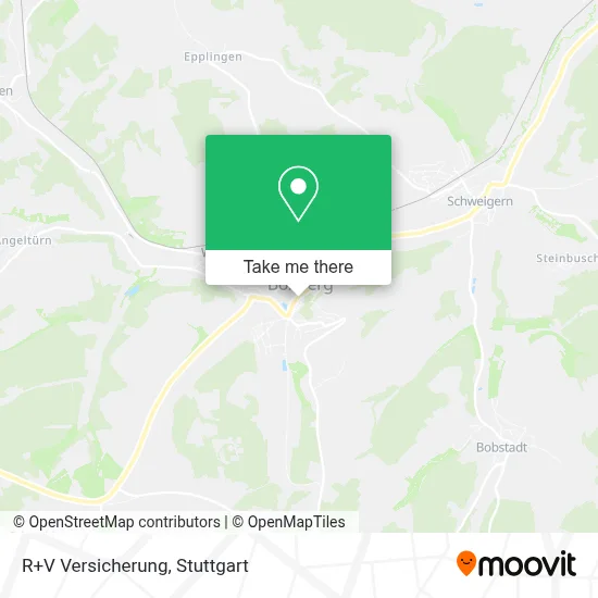 R+V Versicherung map