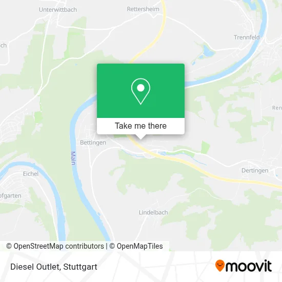 Diesel Outlet map