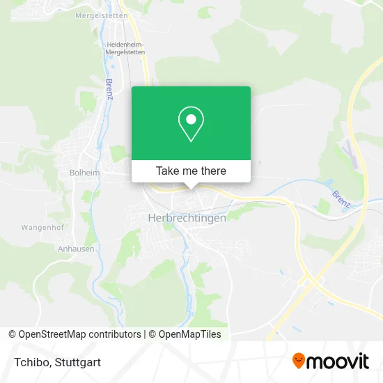 Tchibo map