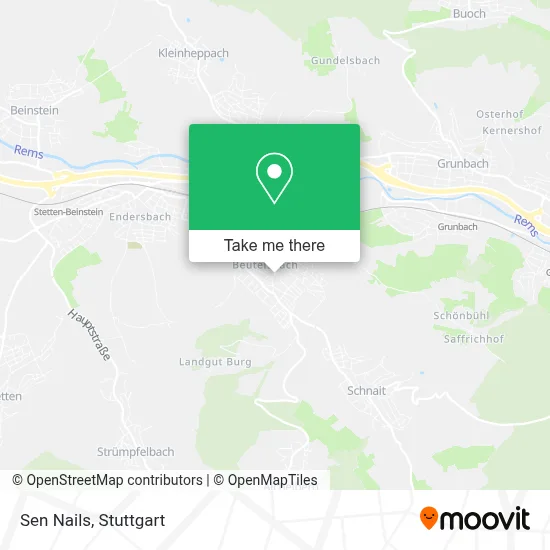 Sen Nails map