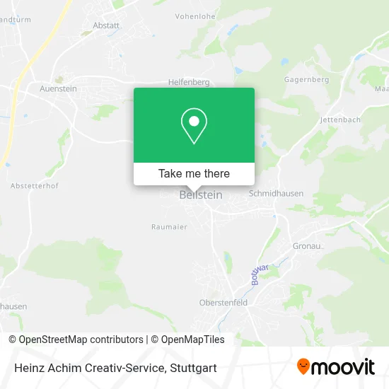 Heinz Achim Creativ-Service map