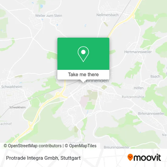 Protrade Integra Gmbh map