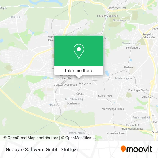 Geobyte Software Gmbh map