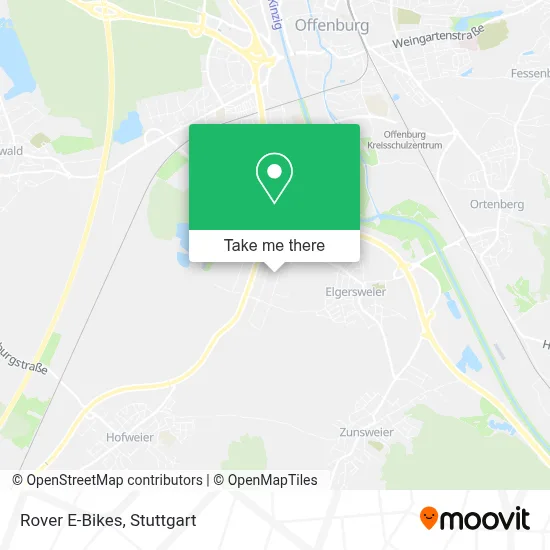 Rover E-Bikes map