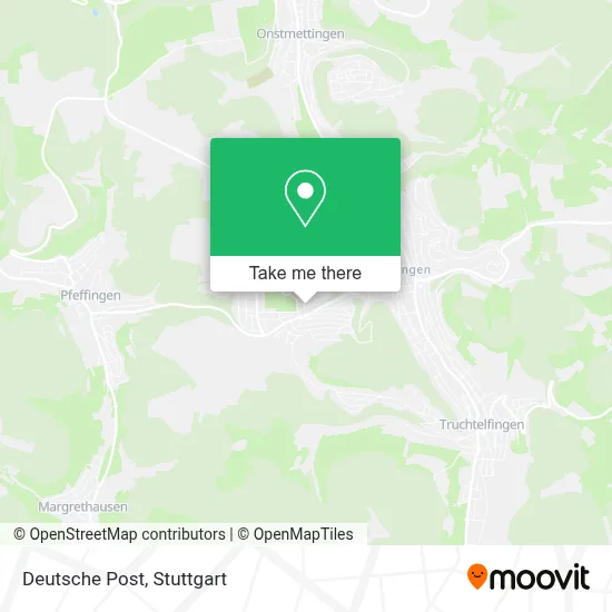 Deutsche Post map