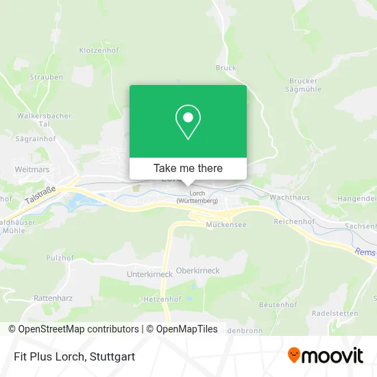 Fit Plus Lorch map