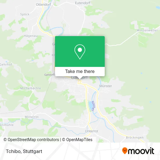 Tchibo map