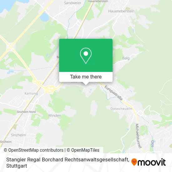 Stangier Regal Borchard Rechtsanwaltsgesellschaft map