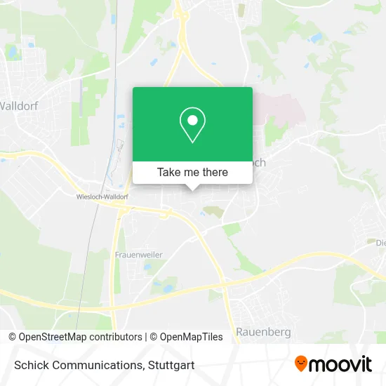 Schick Communications map