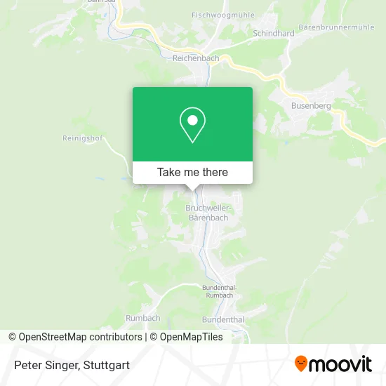 Peter Singer map