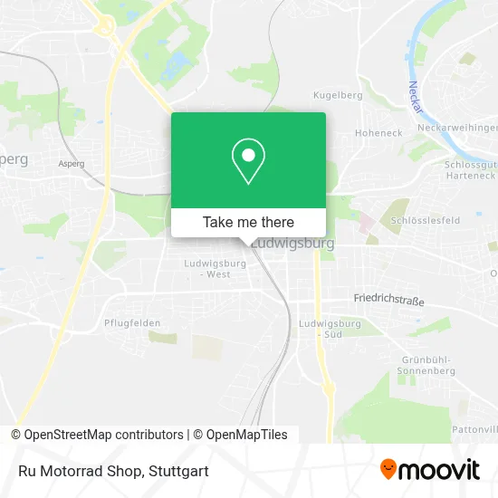 Ru Motorrad Shop map