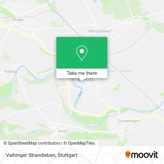 Vaihinger Strandleben map