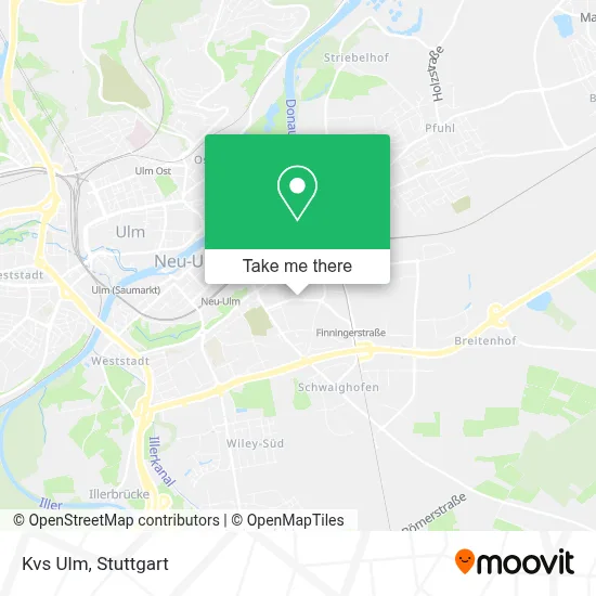 Kvs Ulm map