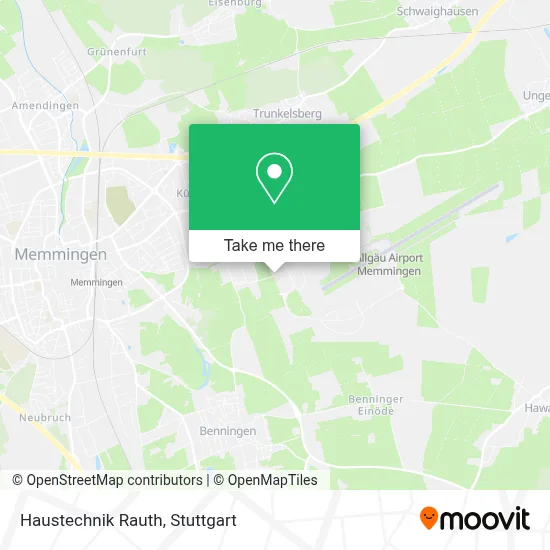 Haustechnik Rauth map