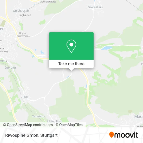 Riwospine Gmbh map