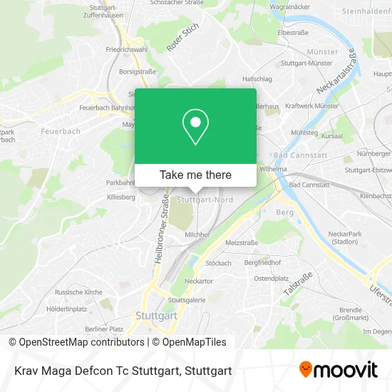 Krav Maga Defcon Tc Stuttgart map