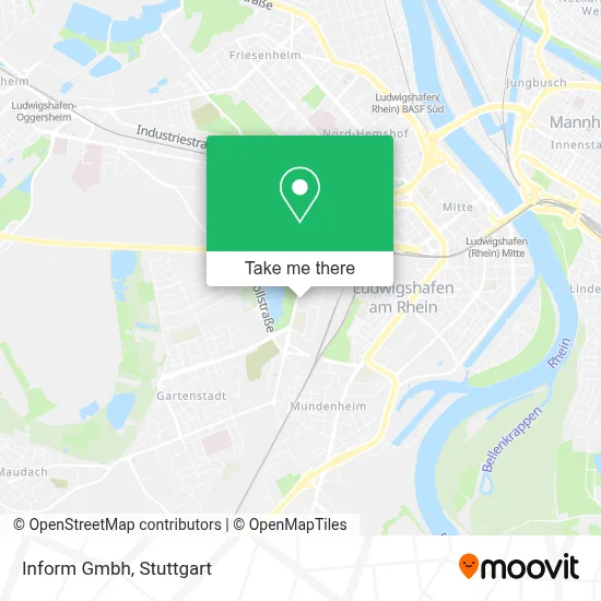 Inform Gmbh map