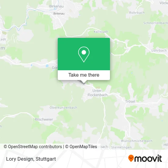 Lory Design map