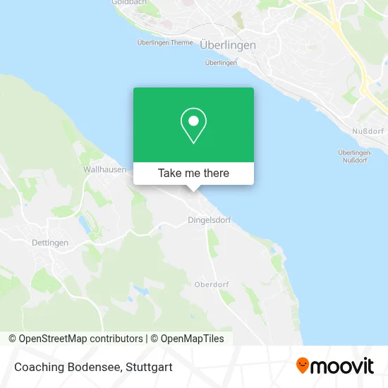 Coaching Bodensee map
