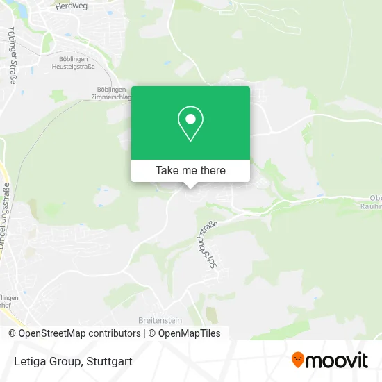 Letiga Group map