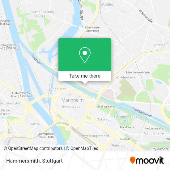 Hammersmith map