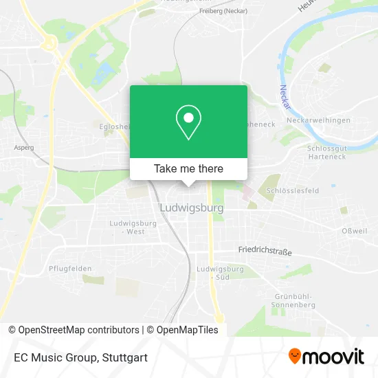 EC Music Group map