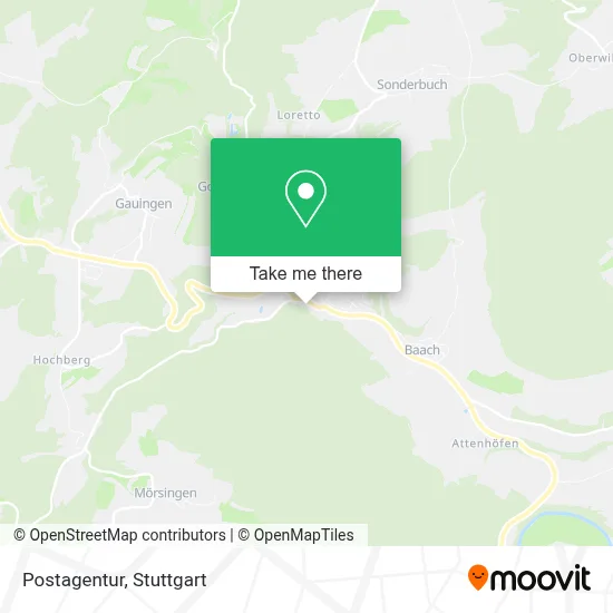 Postagentur map