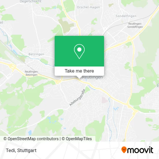 Tedi map