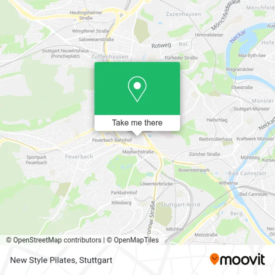 New Style Pilates map