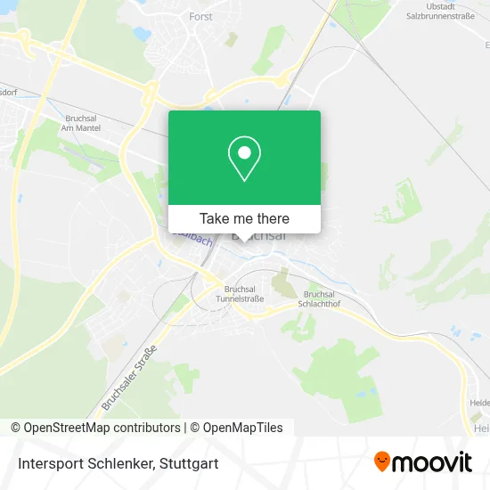 Intersport Schlenker map
