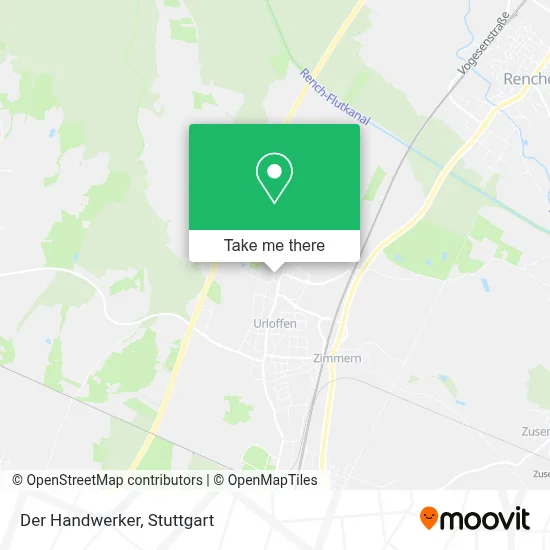Der Handwerker map