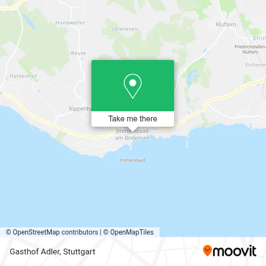 Gasthof Adler map