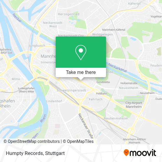 Humpty Records map