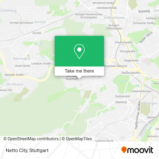 Netto City map