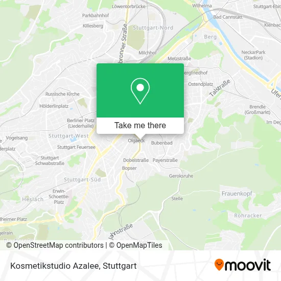 Kosmetikstudio Azalee map