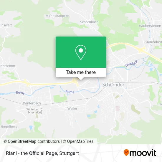 Riani - the Official Page map